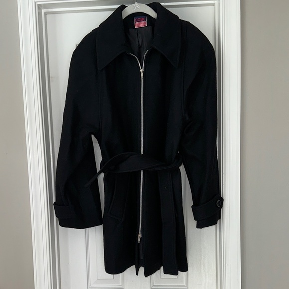 CCBC Jackets & Blazers - CCBC vintage wool hooded zip up coat